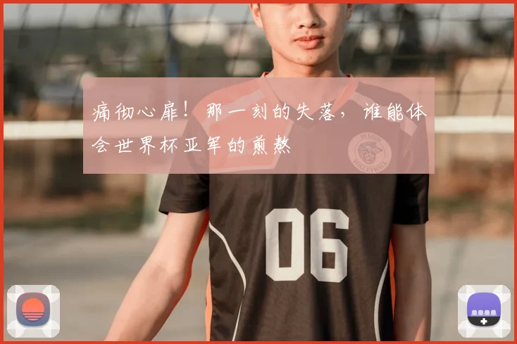 痛彻心扉！那一刻的失落，谁能体会世界杯亚军的煎熬